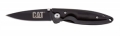 Caterpillar CAT Black Oxide Liner Lock Knife