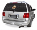 Baltimore Orioles MLB Logo ""Rearz"" Back Windshield Covering by Glass Tatz