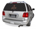 Houston Astros MLB Logo ""Rearz"" Back Windshield Covering by Glass Tatz