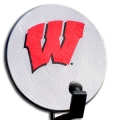 Wisconsin Badgers NCAA Satellite Dish Cover by Dish Rags