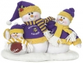 Minnesota Vikings NFL Table Top Snowman Family