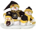 Missouri Tigers NCAA Table Top Football Snowman Family