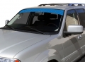 Detroit Lions NFL Logo Glass Tatz ""Visorz"" Front Windshield Graphic/Decal