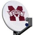 Mississippi State Bulldogs NCAA Satellite Dish Cover by Dish Rags