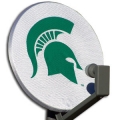Michigan State Spartans NCAA Satellite Dish Cover by Dish Rags