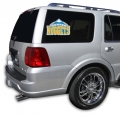 Denver Nuggets NBA Logo ""Cutz"" One Way Glass Covering by Glass Tatz