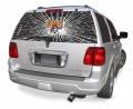 Pittsburgh Pirates MLB Logo ""Rearz w/ Shatter Effect"" Back Windshield Decal