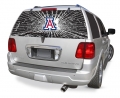 Arizona Wildcats NCAA Logo Glass Tatz ""Rearz Shatter Effect" Back Windshield Graphic/Decal