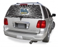 UCLA Bruins NCAA Logo Glass Tatz ""Rearz w/ Shatter Effect"" Back Windshield Graphic/Decal