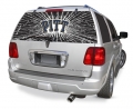 Pittsburgh Panthers NCAA Logo ""Rearz w/ Shatter Effect"" Back Windshield Decal