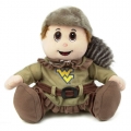 West Virginia Mountaineers 9" Plush Mascot Doll