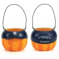 New York Yankees Halloween Trick or Treat Pumpkin Basket