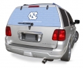 North Carolina Tar Heels NCAA Logo Glass Tatz ""Rearz"" Back Windshield Graphic/Decal