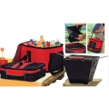 Zasty 101LZ All-In-One Grill & 54-Can Cooler Tailgating Set