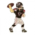 Atlanta Falcons NFL 44" Animated Lawn Figure