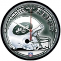 New York Jets NFL Round Wall Clock by Wincraft