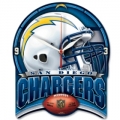 San Diego Chargers NFL Round Wall Clock by Wincraft