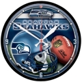 Seattle Seahawks NFL Round Wall Clock by Wincraft