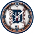 Detroit Tigers MLB Round Wall Clock by Wincraft
