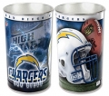 San Diego Chargers NFL 15" Tapered Wastebasket