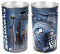 Seattle Seahawks NFL 15" Tapered Wastebasket