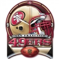 San Francisco 49ers NFL High Definition Clock by Wincraft