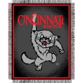 Cincinnati Bearcats Triple Woven Jacquard 48" x 60" NCAA Throw Blanket