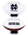 Notre Dame Fighting Irish Embroidered Signature Series Football