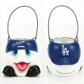 LA Dodgers Halloween Ghost Trick or Treat Pumpkin Basket