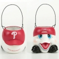 Philadelphia Phillies Halloween Ghost Trick or Treat Pumpkin Basket