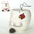 Louisville Cardinals Halloween Ghost Trick or Treat Pumpkin Basket