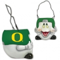 Oregon Ducks Halloween Ghost Trick or Treat Pumpkin Basket