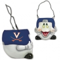 Virginia Cavaliers Halloween Ghost Trick or Treat Pumpkin Basket
