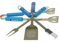 North Carolina Tar Heels Stainless Steel BBQ Utensil Set