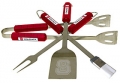NC State Wolfpack Stainless Steel BBQ Utensil Set