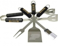 Purdue Boilermakers Stainless Steel BBQ Utensil Set