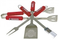 Ohio State Buckeyes Stainless Steel BBQ Utensil Set