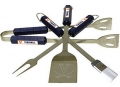 Virginia Cavaliers Stainless Steel BBQ Utensil Set