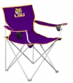 LSU Tigers NCAA Deluxe Nylon Tailgate Chair