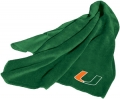 Miami Hurricanes 60" x 50" Fleece Throw Blanket