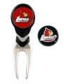 Louisville Cardinals NCAA Ball Mark Repair Tool