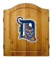 Detroit Tigers MLB Licensed Complete Dartboard & Cabinet Set