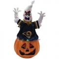 St. Louis Rams 16" Fiber Optic Ghost Pumpkin