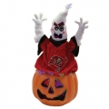 Tampa Bay Buccaneers 16" Fiber Optic Ghost Pumpkin