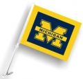 Michigan Wolverines NCAA Car Flag