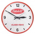 Peterbilt Motors Diamond Plate Wall Clock