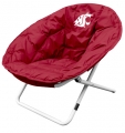 Washington State Cougars NCAA Adult Sphere Gaming/Dorm Room Lounge Chair