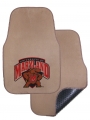 Maryland Terrapins 2pc Beige Universal Car Floor Mats