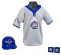 New York Mets MLB Youth Helmet and Jersey Set