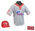 Philadelphia Phillies MLB Youth Helmet and Jersey Set